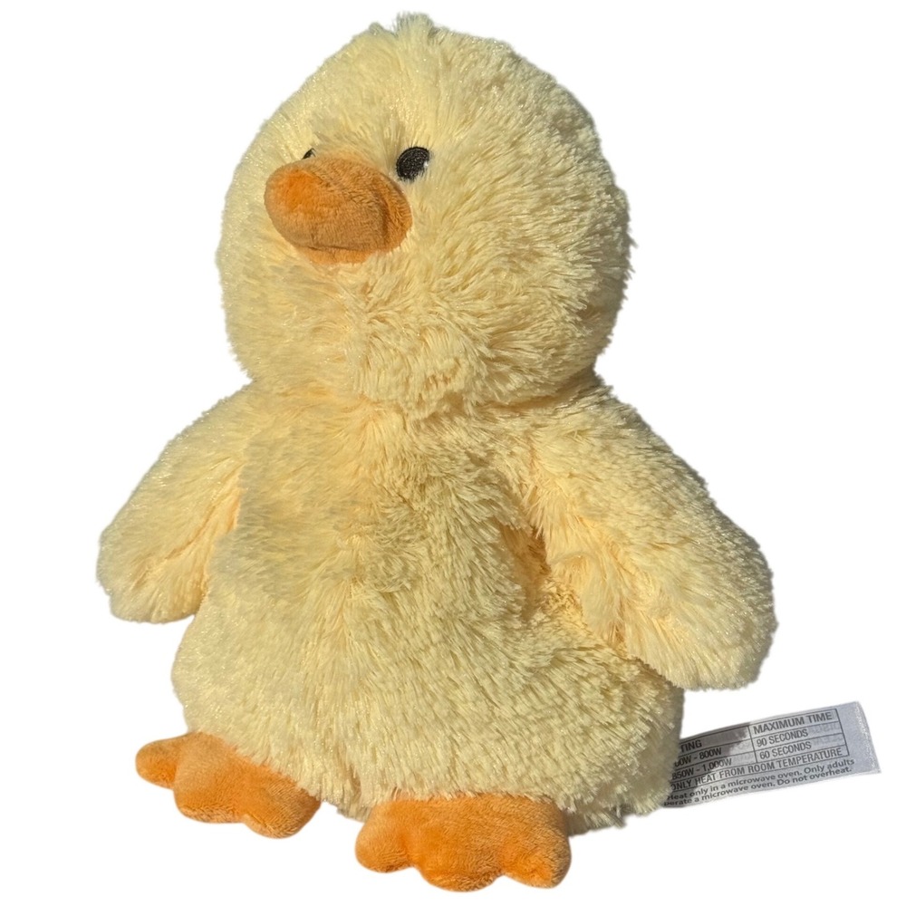 Baby CHICK Warmies Cozy Plush Heatable Stuffed Animal H94 Weighted 11" Tall